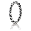 PANDORA Intertwined Twist Silver Ring