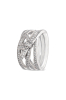 PANDORA Sparkling Ribbon and Bow Ring