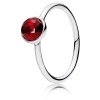 PANDORA July Droplet Birthstone Ring