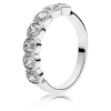 Pandora Alluring Cushion Ring, Clear CZ