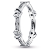 Pandora Radiant Sparkling Hearts Ring