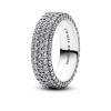 Pandora Timeless Pave Triple-row Ring