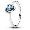 Pandora March Birthstone Eternity Circle Ring