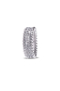 PANDORA Beaded Pave Band Ring