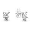 Pandora Sparkling Round & Square Earrings