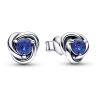 Pandora September Birthstone Eternity Circle Stud Earrings