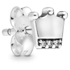 Pandora My Crown Single Micro-Stud Earring