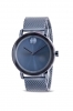 Movado Bold Evolution Blue Mesh Mens Watch 3600610
