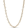 Pandora Linked Hearts Collier Necklace 14k gold plating