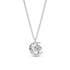 Pandora Moon & Spinning Tree of Life Pendant Necklace