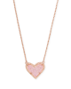 Kendra Scott Ari Heart Short Pendant Necklace