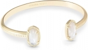 Kendra Scott Elton Gold Cuff Bracelet - Ivory