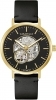 Caravelle by Bulova Leather Automatic Mens Watch 44A121