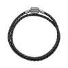 Pandora Moments Star Wars Clasp Double Black Leather Bracelet