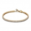 Pandora Sparkling Tennis Bracelet 14k gold plating
