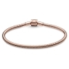 Pandora Moments Barrel Clasp Snake Chain Bracelet