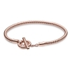 Pandora Moments T-Bar Snake Chain Bracelet