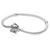 PANDORA Disney Cinderella Pumpkin Coach Clasp Pandora Moments Bracelet