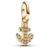 Pandora ME Anchor Mini Dangle Charm 14k gold plating