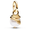 Pandora ME Snake Pearlescent Mini Dangle Charm 14k gold plating