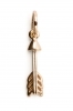 PANDORA Arrow of Cupid Dangle Charm 18k Gold Plated PANDORA Shine Collection - 767812