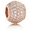 Pandora Rose Pave Ball Charm - 781051CZ