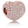 PANDORA Pave Open My Heart Clip - 781427CZ