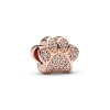 Pandora Sparkling Paw Print Charm