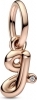 Pandora Letter G Script Alphabet Dangle Charm