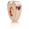 Pandora Red Heart You & Me Spacer Charm