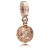 PANDORA Openwork Heart Ball Dangle Charm - 787255
