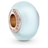 Pandora Matte Blue Murano Glass Charm