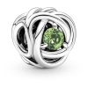 Pandora Spring Green Eternity Circle Charm