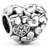Pandora Sparkling Openwork Heart Charm