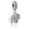 PANDORA 40 Years Of Love Dangle Charm - 791288CZ