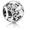 PANDORA Around The World Charm - Clear CZ - 791718CZ