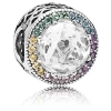 Pandora Multi-Color Radiant Hearts Charm - 791725CZMX