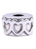 Pandora Row of Hearts Silver Charm - 791978