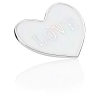 PANDORA Love Heart Locket Plate - Medium - 792119EN23