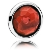 Pandora Garnet Red January Birthstone Locket Element