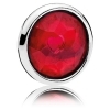 Pandora Red July Birthstone Locket Element
