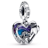 Pandora Disney Pixar Wall-E & Eve Glow-in-the-dark Dangle Charm