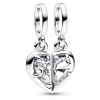 Pandora Splittable Mother & Daughter Dangle Charm