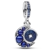 Pandora Sparkling Moon Spinning Dangle Charm