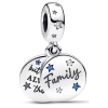 Pandora Family Love Double Dangle Charm
