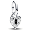Pandora ME Keyhole Heart Mini Dangle Charm Sterling silver