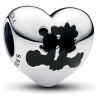 Pandora Disney Mickey Mouse & Minnie Mouse Heart Charm