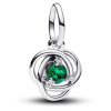 Pandora Green Eternity Circle Dangle Charm