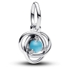 Pandora December Eternity Circle Dangle