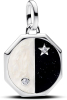 Pandora Yin & Yang Dangle Charm Sterling silver